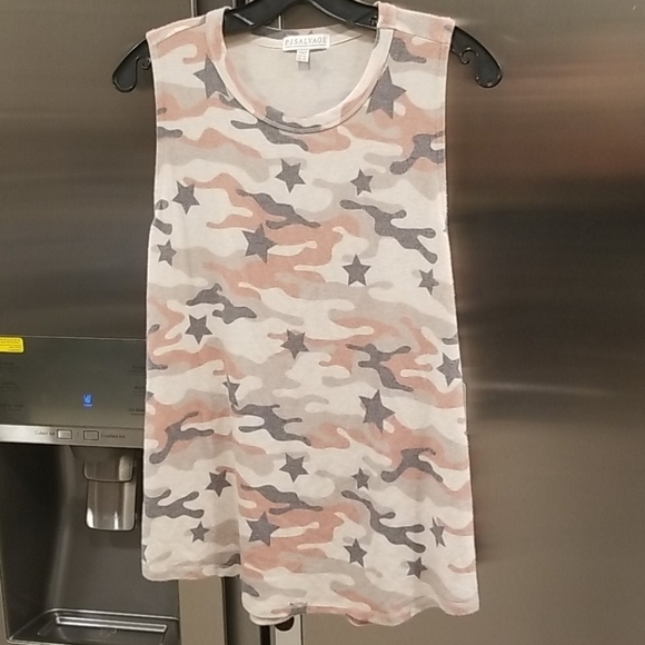 💕PJ SALVAGE💕 Follow the Stars Knit PJ Tank Top - Picture 6 of 15